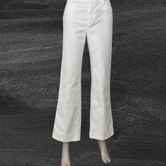 Lauren Ralph Lauren Pants - Lauren Ralph Lauren Women's Jeans Wide Leg White Sz 6 Cottton